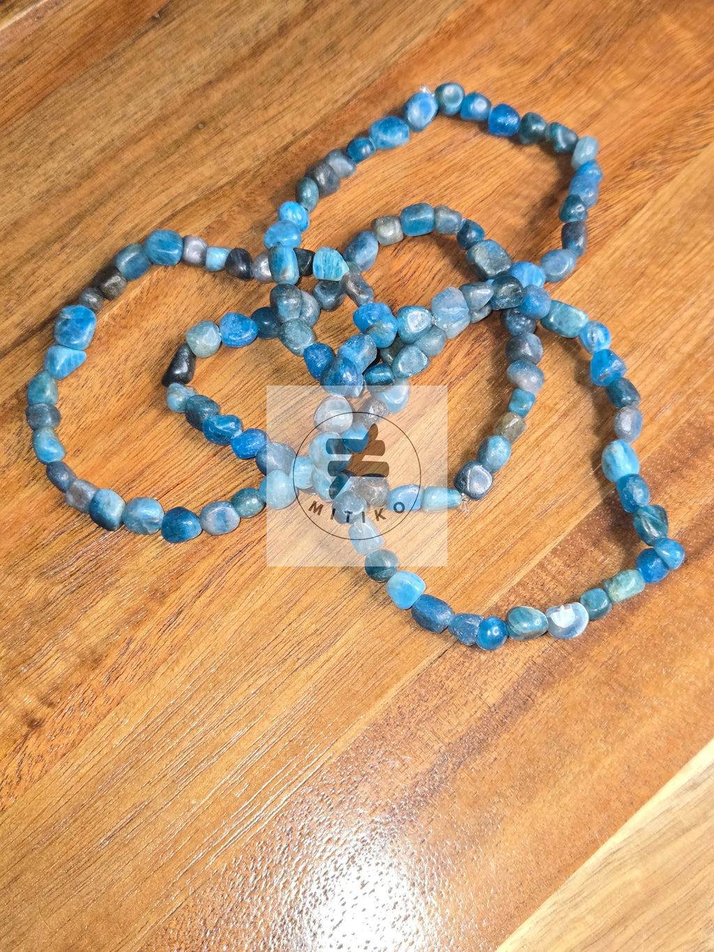Apatite Nugget Bracelet - Mitiko