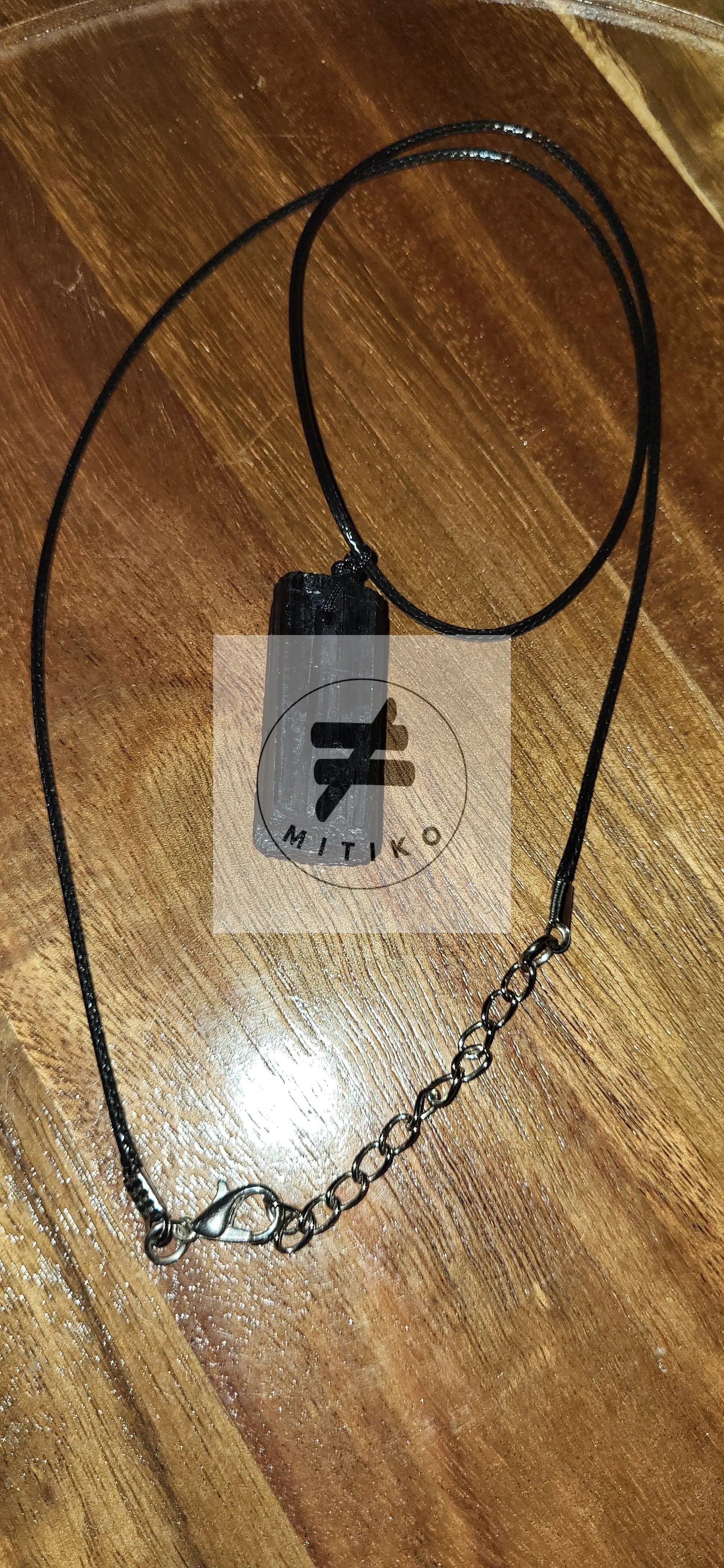 Black Tourmaline Pendant - Mitiko