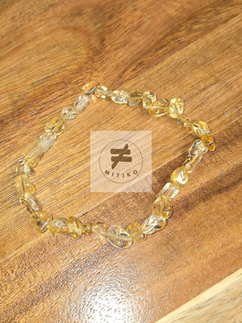 Citrine Nugget Bracelet - Mitiko