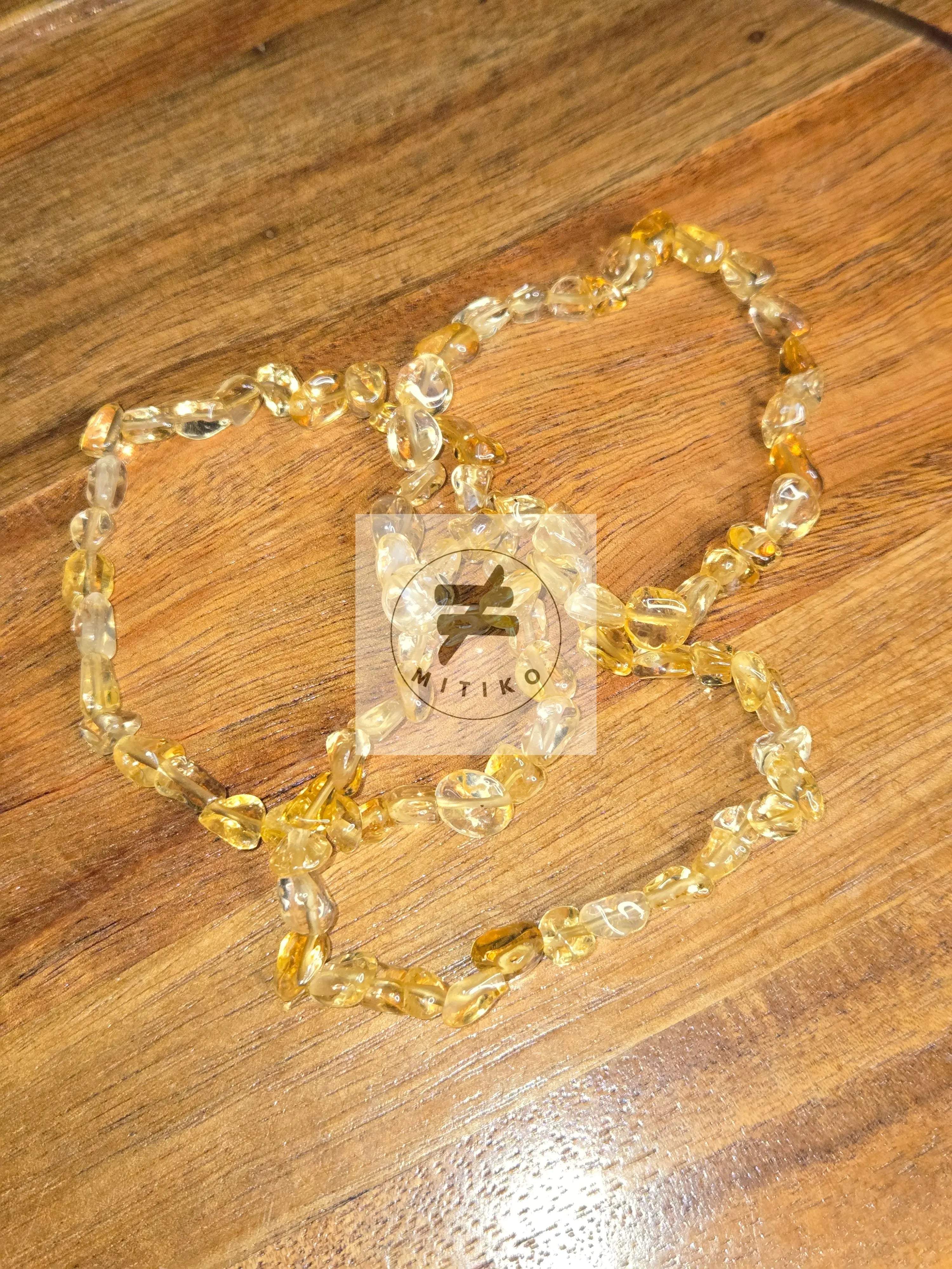 Citrine Nugget Bracelet - Mitiko