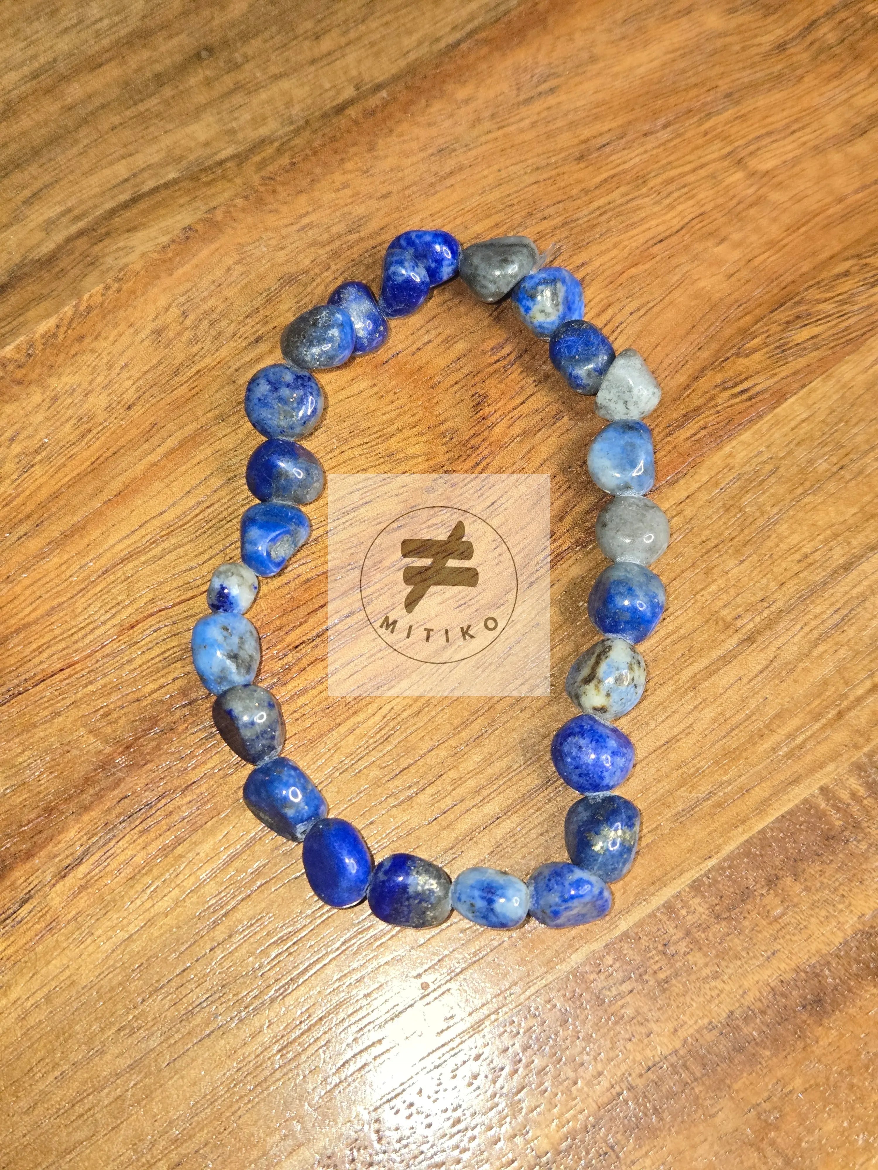Lapis Lazuli Nugget Bracelet - Mitiko