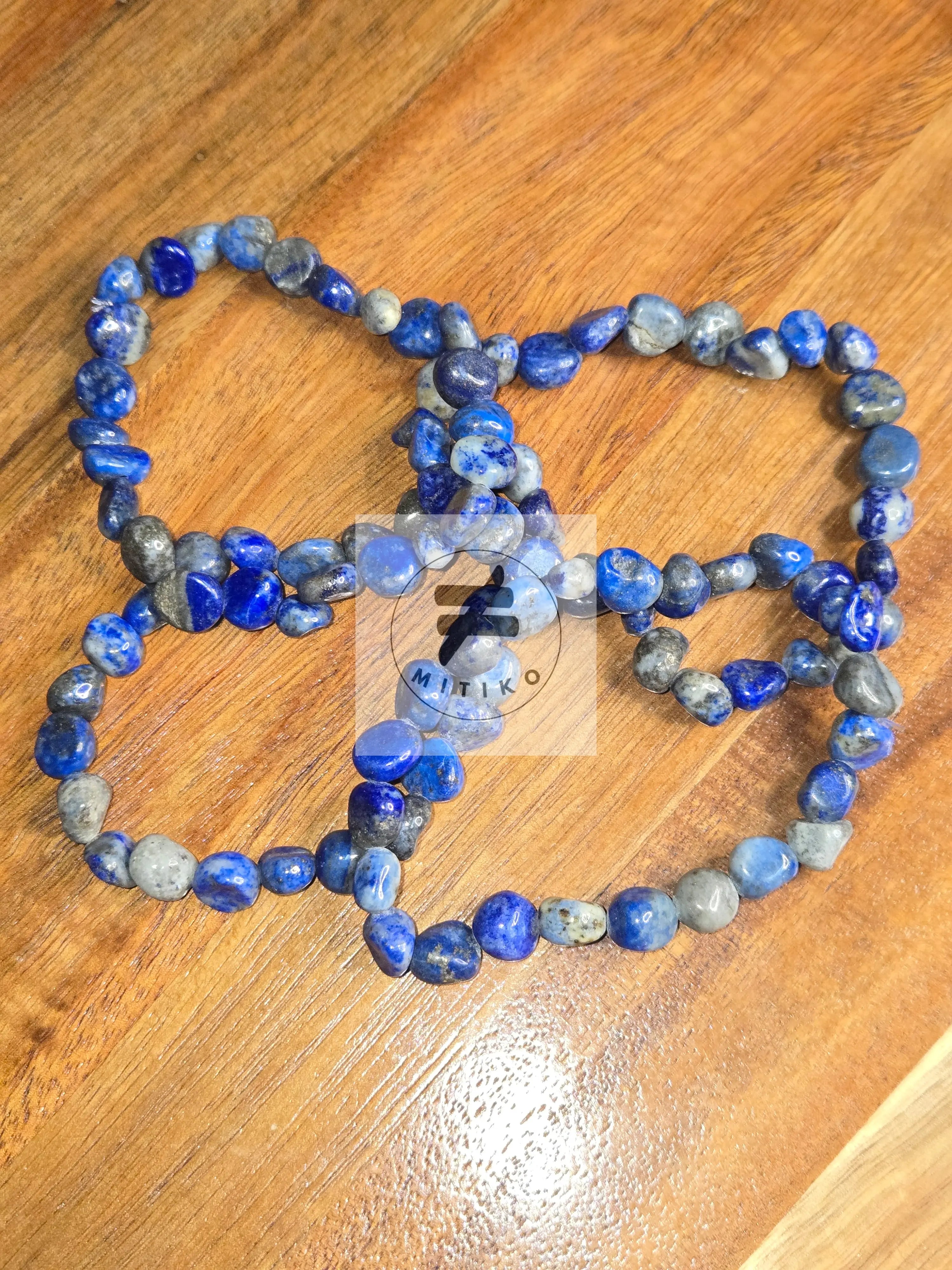 Lapis Lazuli Nugget Bracelet - Mitiko