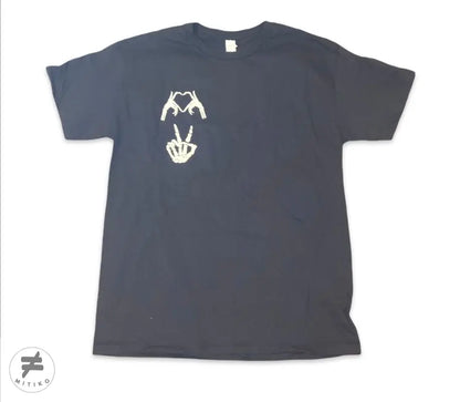 Love & Peace Skeleton Tee - Mitiko