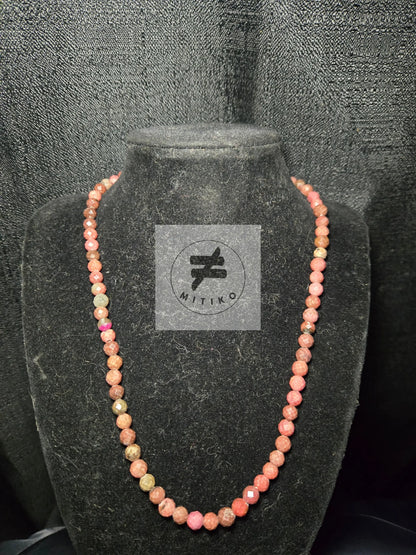 Raspberry Necklace Mitiko