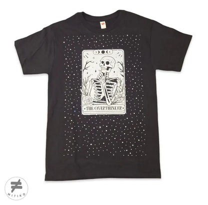 Rhinestone Overthinker Tee - Mitiko