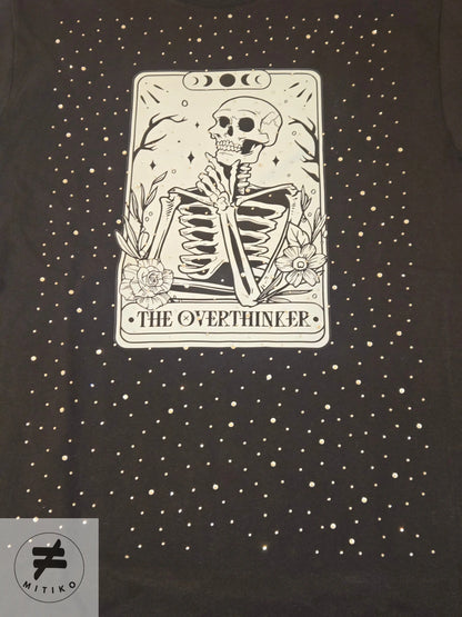 Rhinestone Overthinker Tee - Mitiko
