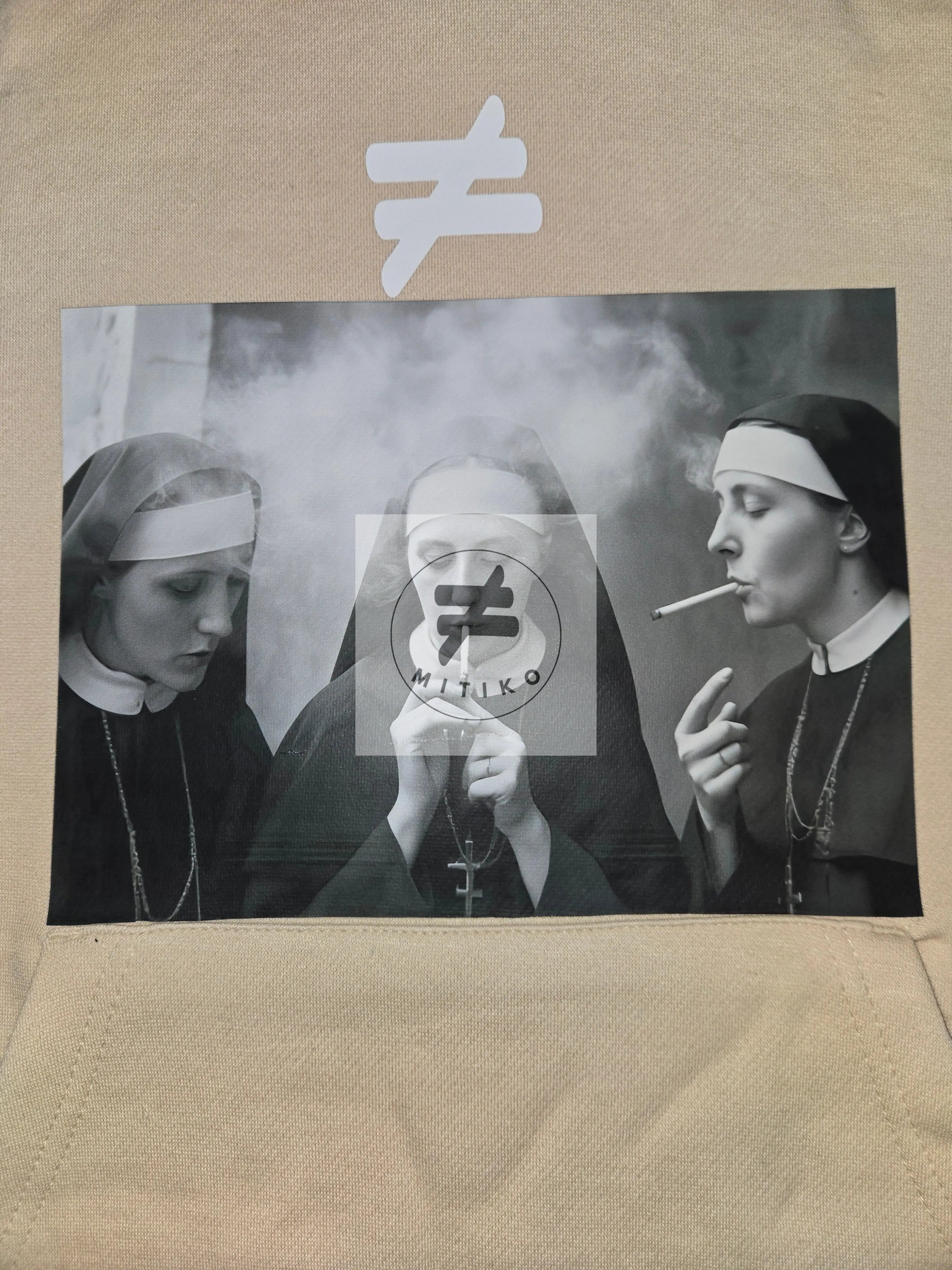 Smoking Nuns Hoodie Mitiko