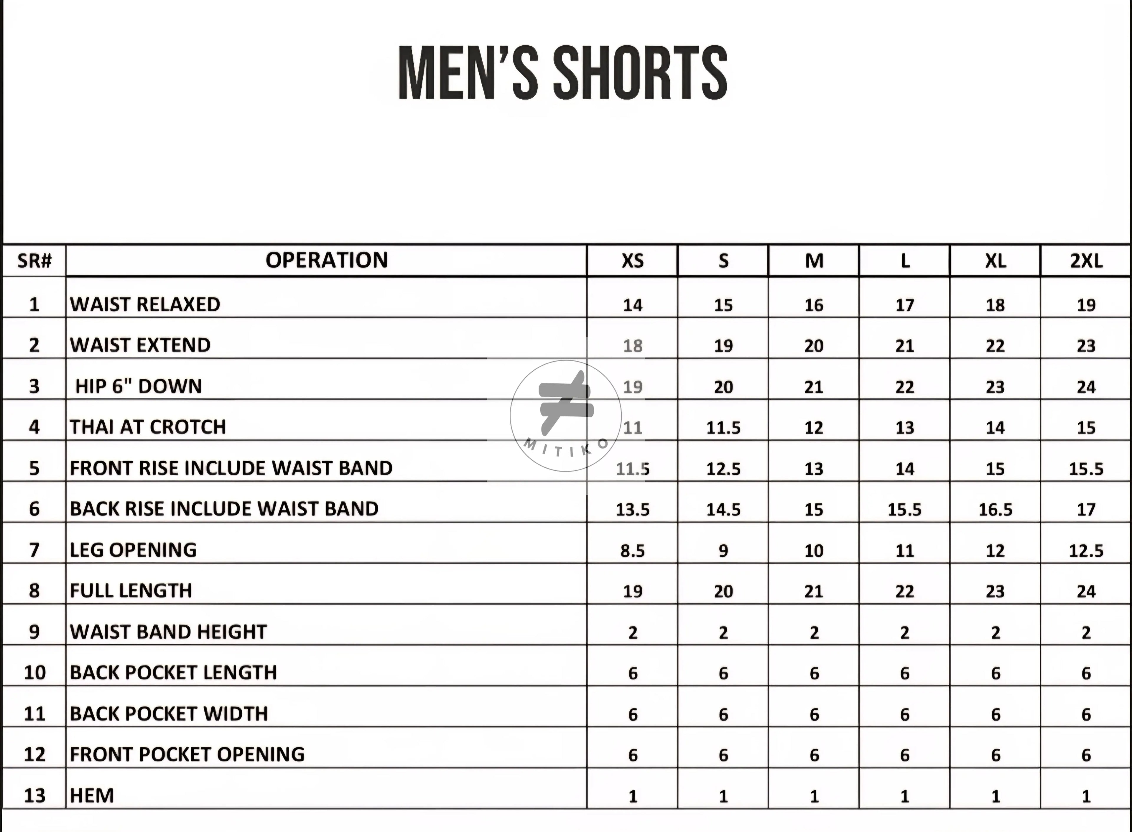 Mitiko Stamp Sweat Shorts - Mitiko