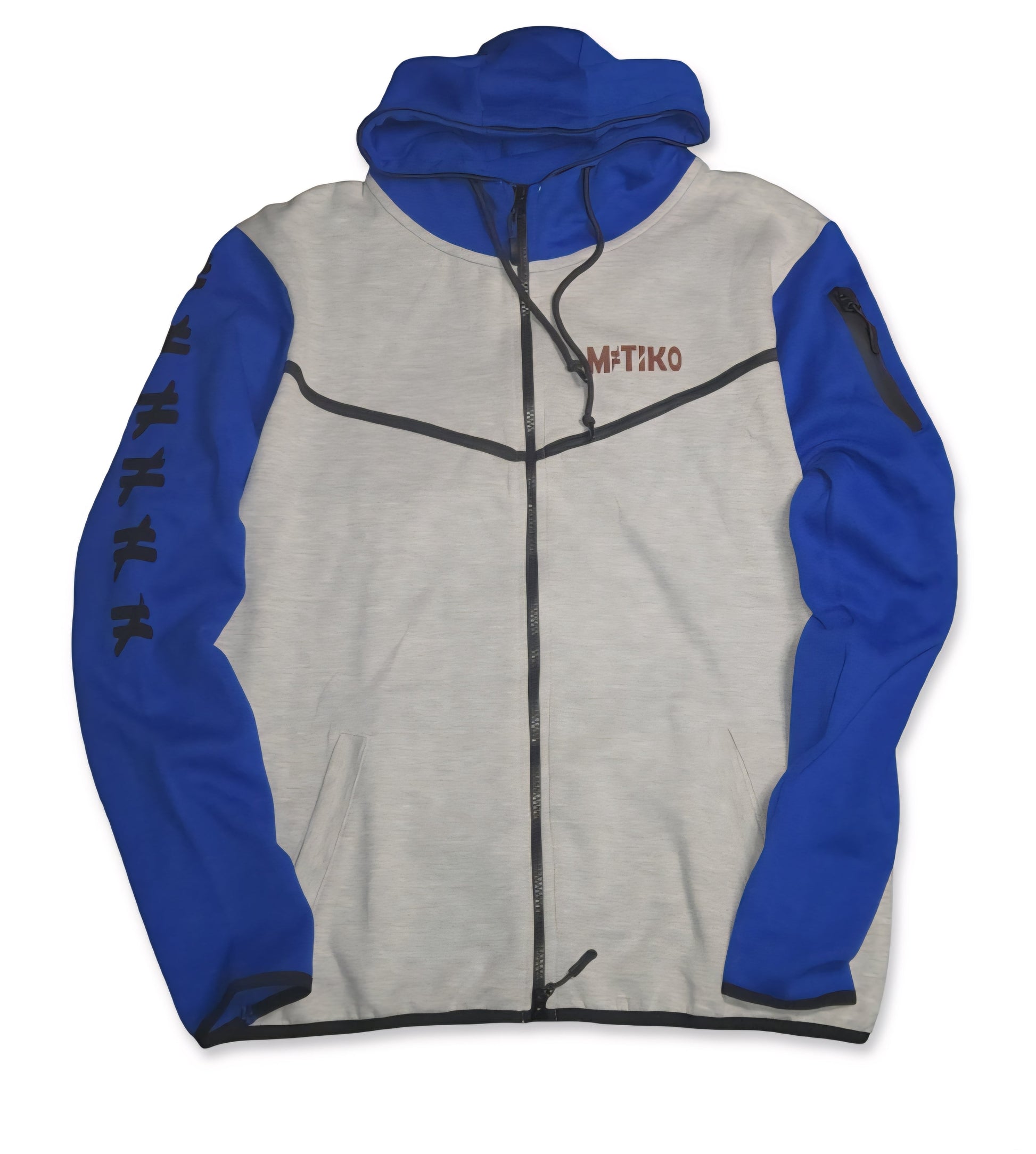 Double Zipper Tech Hoodie Mitiko