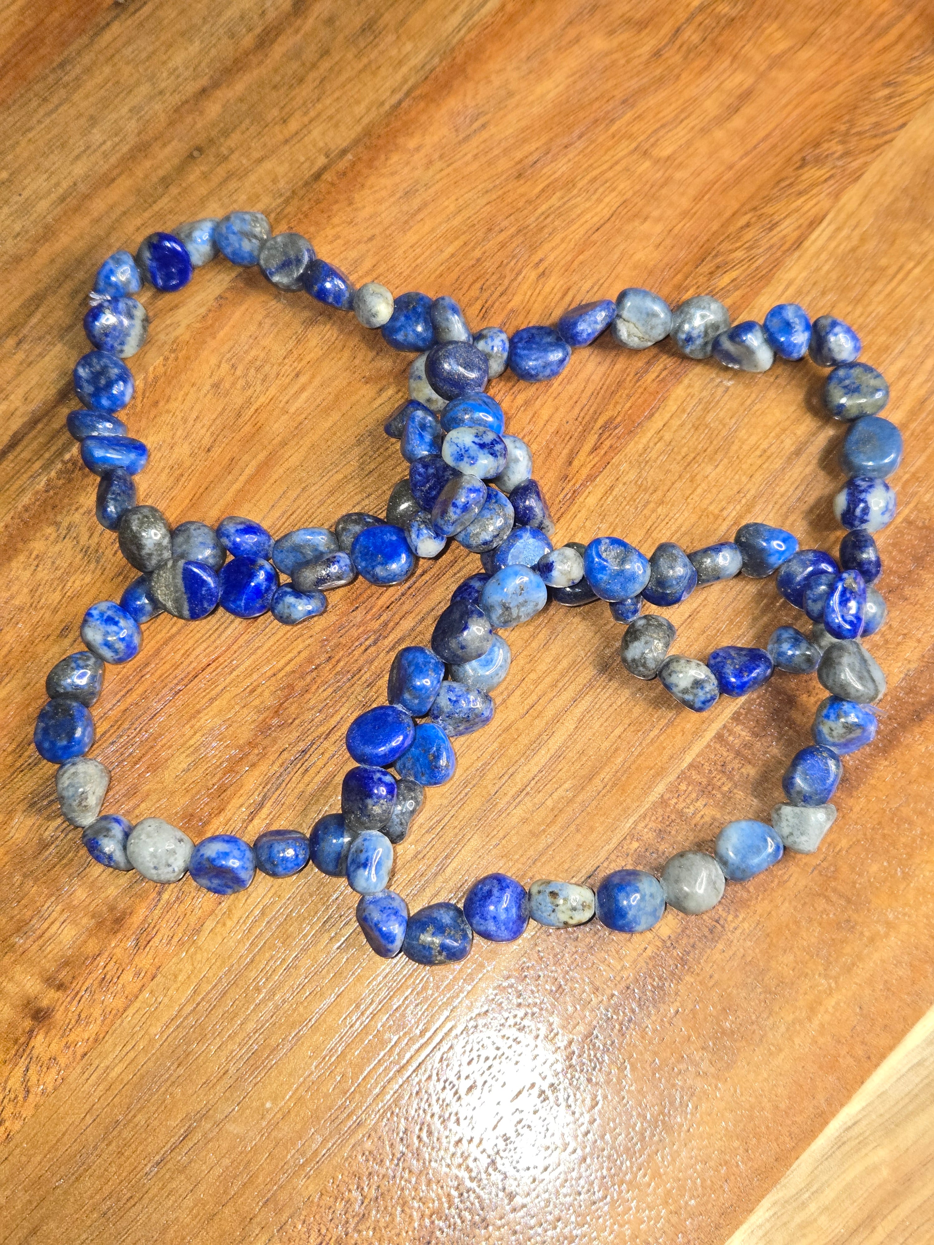 Lapis Lazuli Nugget Bracelet - Mitiko