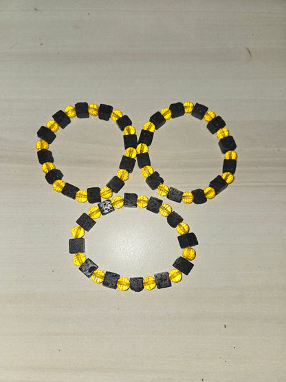 Aromatherapy Faceted Lemon Bracelet Mitiko