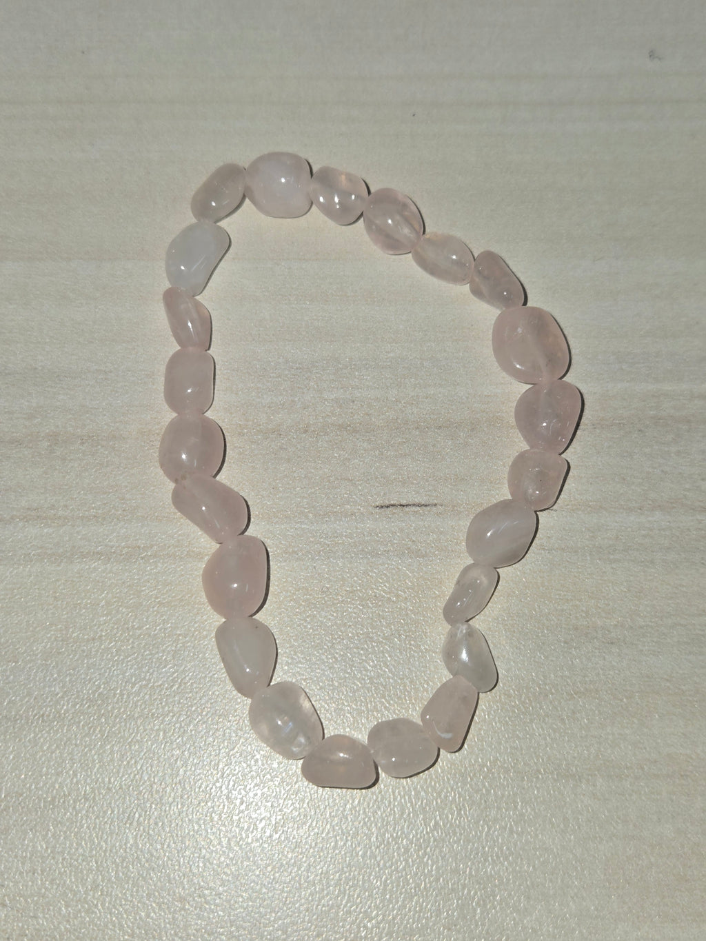 Rose Quartz Nugget Bracelet - Mitiko