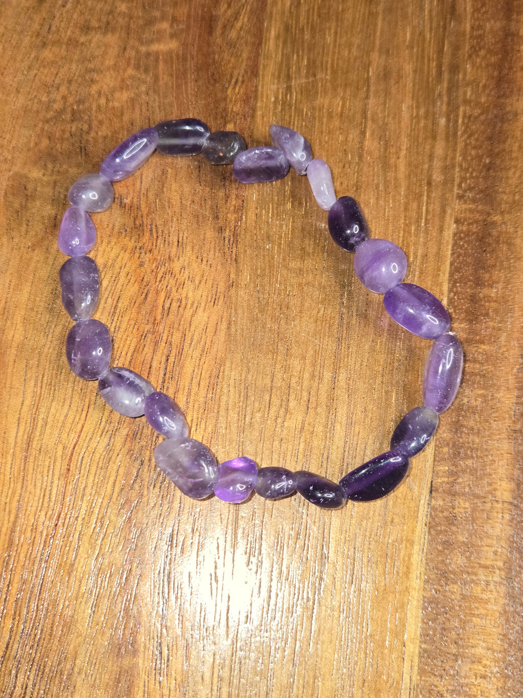 Amethyst Nugget Bracelet - Mitiko