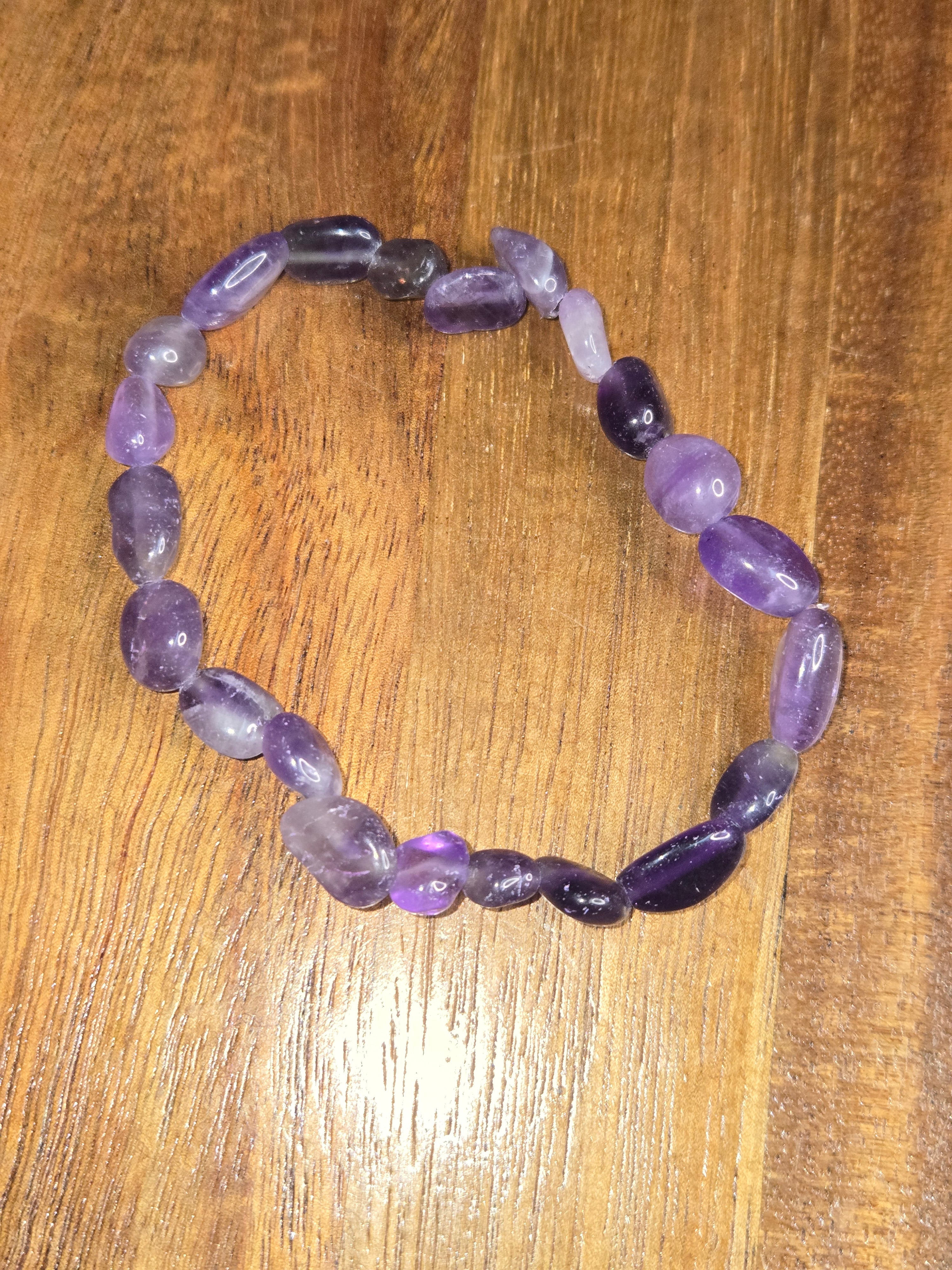 Amethyst Nugget Bracelet - Mitiko