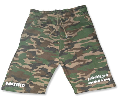 Camo Support Sweat Shorts Mitiko