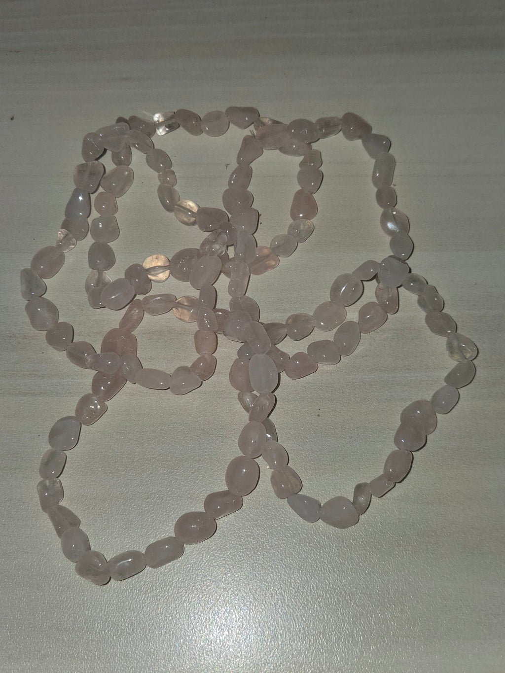 Rose Quartz Nugget Bracelet - Mitiko