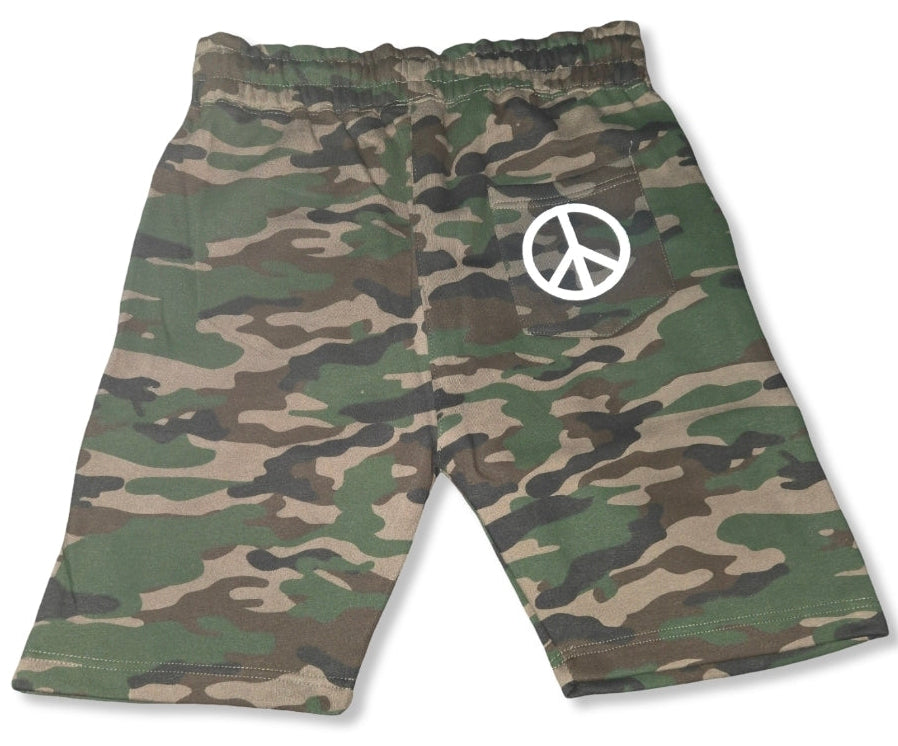 Camo Support Sweat Shorts Mitiko