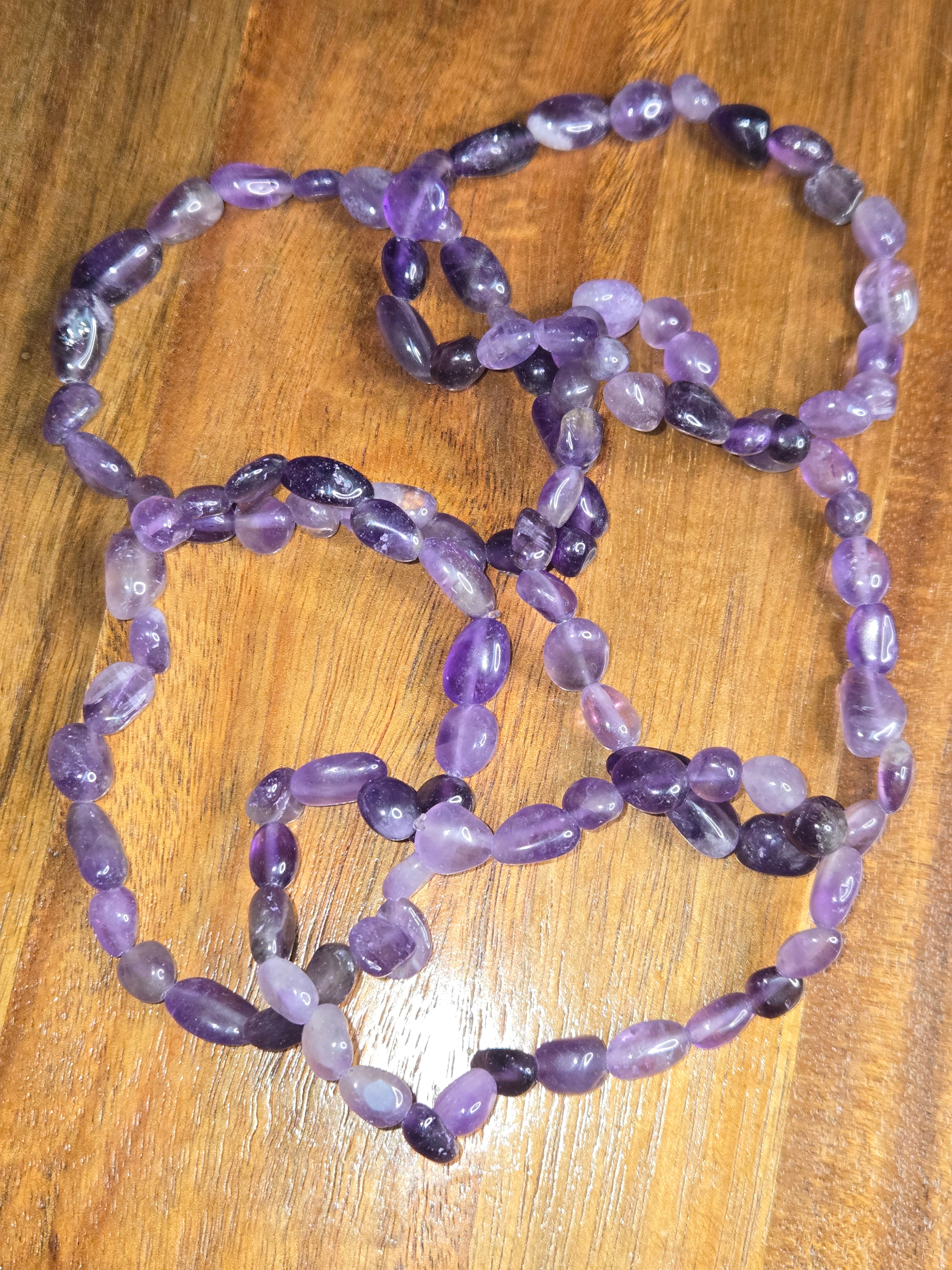 Amethyst Nugget Bracelet - Mitiko